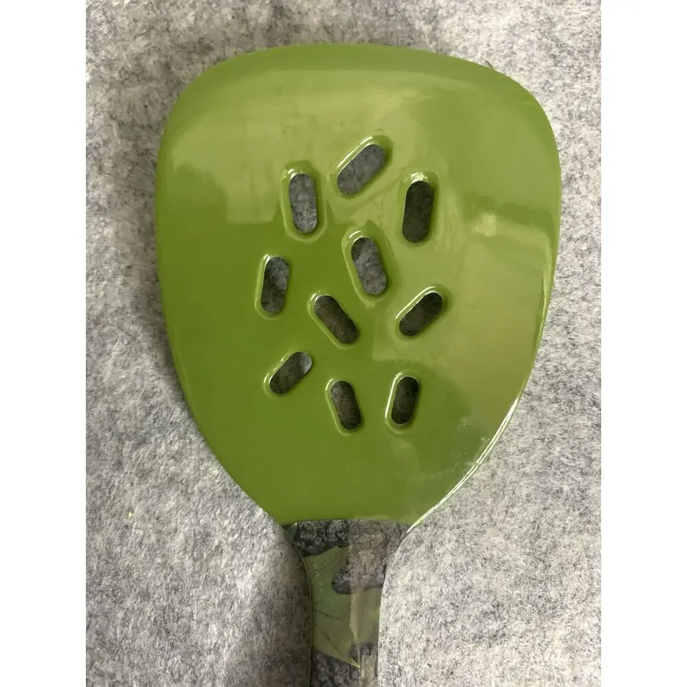 CB Outdoor Camping Spatula Green Camouflage Camping Cookware Durable Plastic